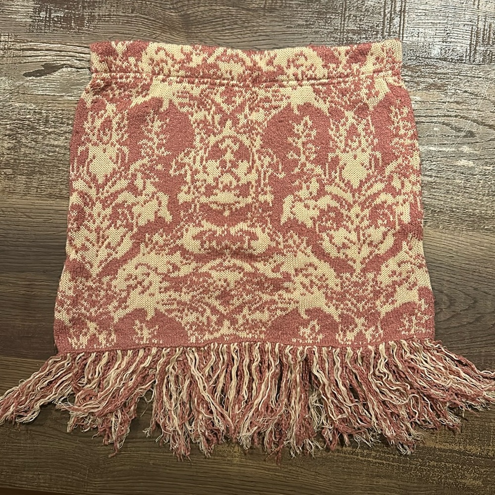 Fringe mini skirt by Free People.
Never worn. New with tags.
